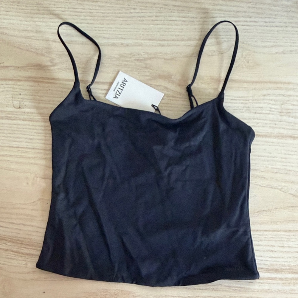 Aritzia Sleek Black Camisole